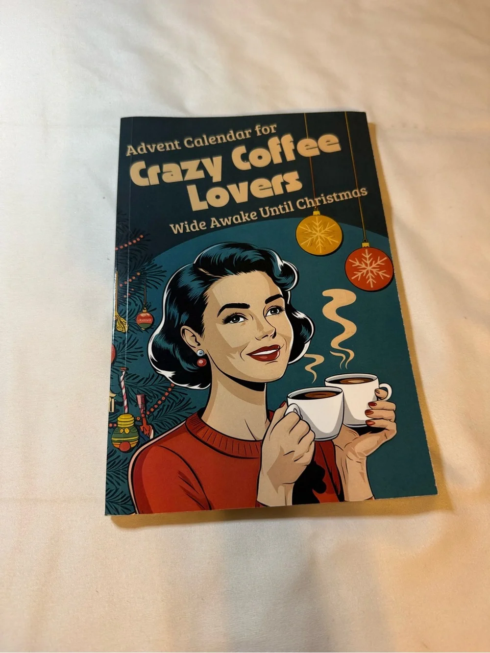 Crazy Coffee Lovers Advent Calendar - Teal & Red